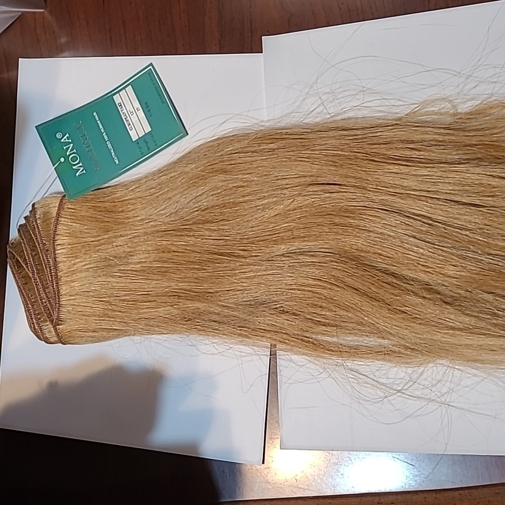 Mona Platinum 100% Human Hair NWT